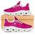 New Zealand Silver Fern Rugby Clunky Sneakers Go Aotearoa World Cup Pink Version - Polynesian Pride