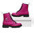New Zealand Silver Fern Rugby Leather Boots Go Aotearoa World Cup Pink Version - Polynesian Pride