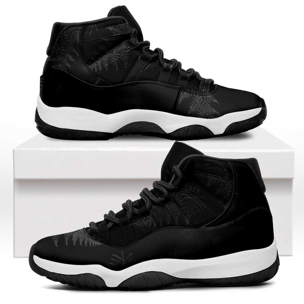 New Zealand Silver Fern Rugby Sneakers J11 Go Aotearoa World Cup - Polynesian Pride