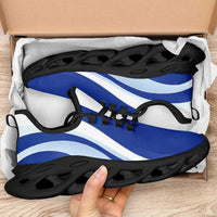 Northern Mariana Islands Clunky Sneakers Flag-Inspired Curve Style LT05 - Polynesian Pride