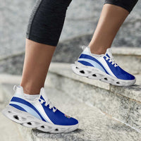 Northern Mariana Islands Clunky Sneakers Flag-Inspired Curve Style LT05 - Polynesian Pride