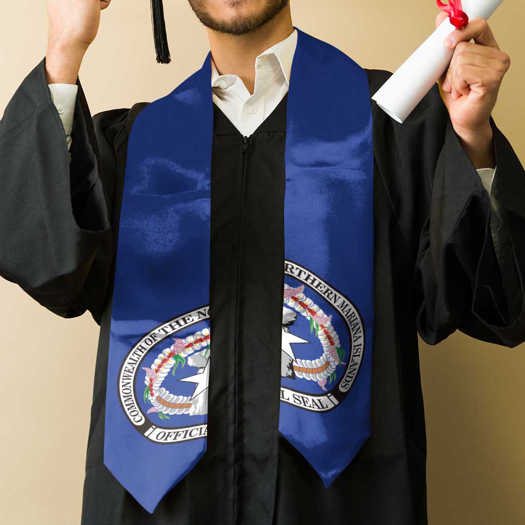 Northern Mariana Islands Graduation Stole Coat Of Arms Style LT05 - Polynesian Pride