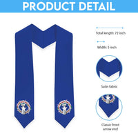 Northern Mariana Islands Graduation Stole Flag Style