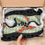 Omaomao Aloha Hawaii Clunky Sneakers Rosebud Lei With Palaka Motif - Polynesian Pride