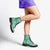 Omaomao Aloha Hawaii Leather Boots Plumeria Lei With Palaka Motif - Polynesian Pride