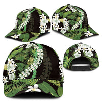 Omaomao Aloha Hawaii Lei Classic Cap Tropical Flowers Elegant Vibe LT14