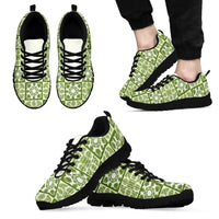 Omaomao Palaka Quilt Hawaii Sneakers Hawaiian Tropical Monstera Sea Turtle LT14 - Polynesian Pride