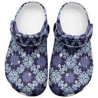 Palaka Hawaiian Quilt Seamless Pattern Clogs Shoes - Polynesian Pride