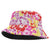 Palaka with Honu and Hibiscus Bucket Hat Hawaiian Heritage Spirit - Polynesian Pride