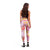 Palaka with Honu and Hibiscus Leggings Hawaiian Heritage Spirit - Polynesian Pride