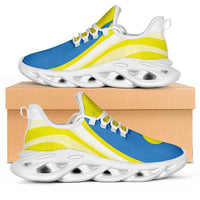 Palau Clunky Sneakers Flag-Inspired Curve Style LT05 Yellow - Polynesian Pride