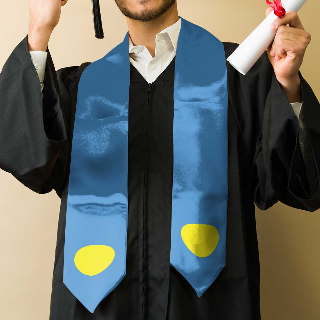 Palau Graduation Stole Flag Style LT05 - Polynesian Pride