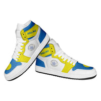 Palau High Sneakers AJ1 Coat Of Arms Flag Inspired LT05 - Polynesian Pride