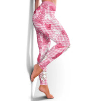 Paniolo Palaka Hawaiian Cowgirl Leggings - Polynesian Pride