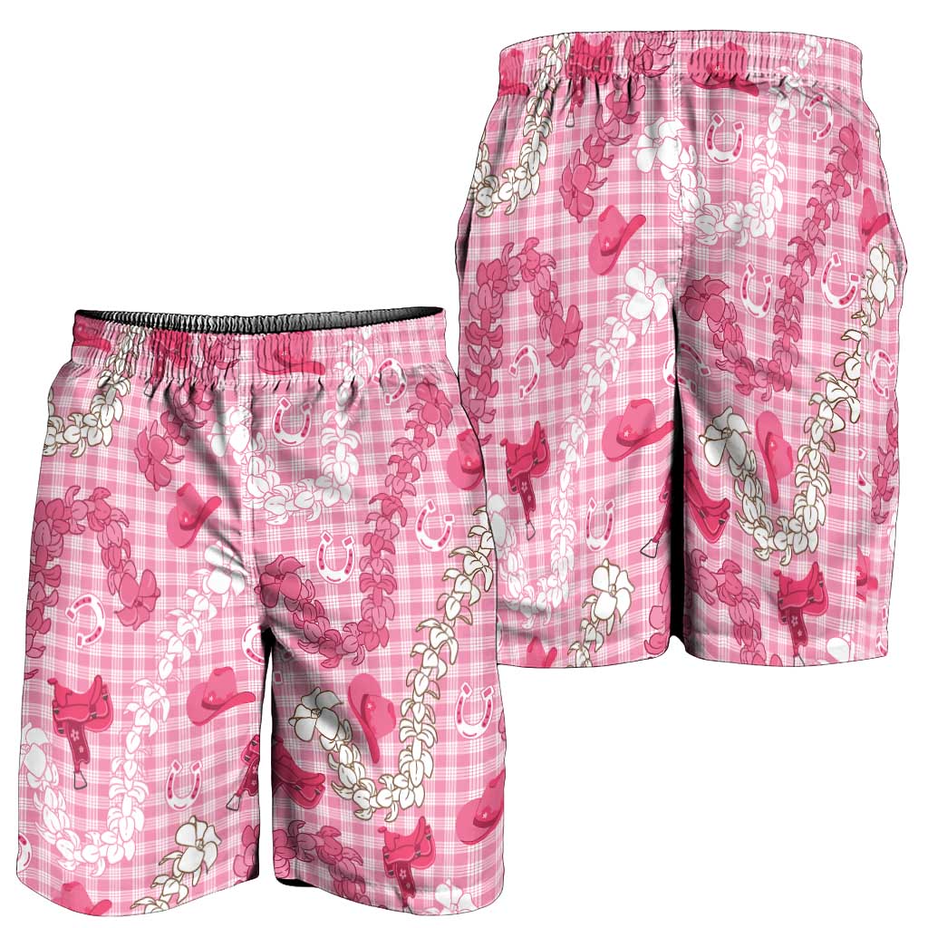 Paniolo Palaka Hawaiian Cowgirl Shorts for Men - Polynesian Pride