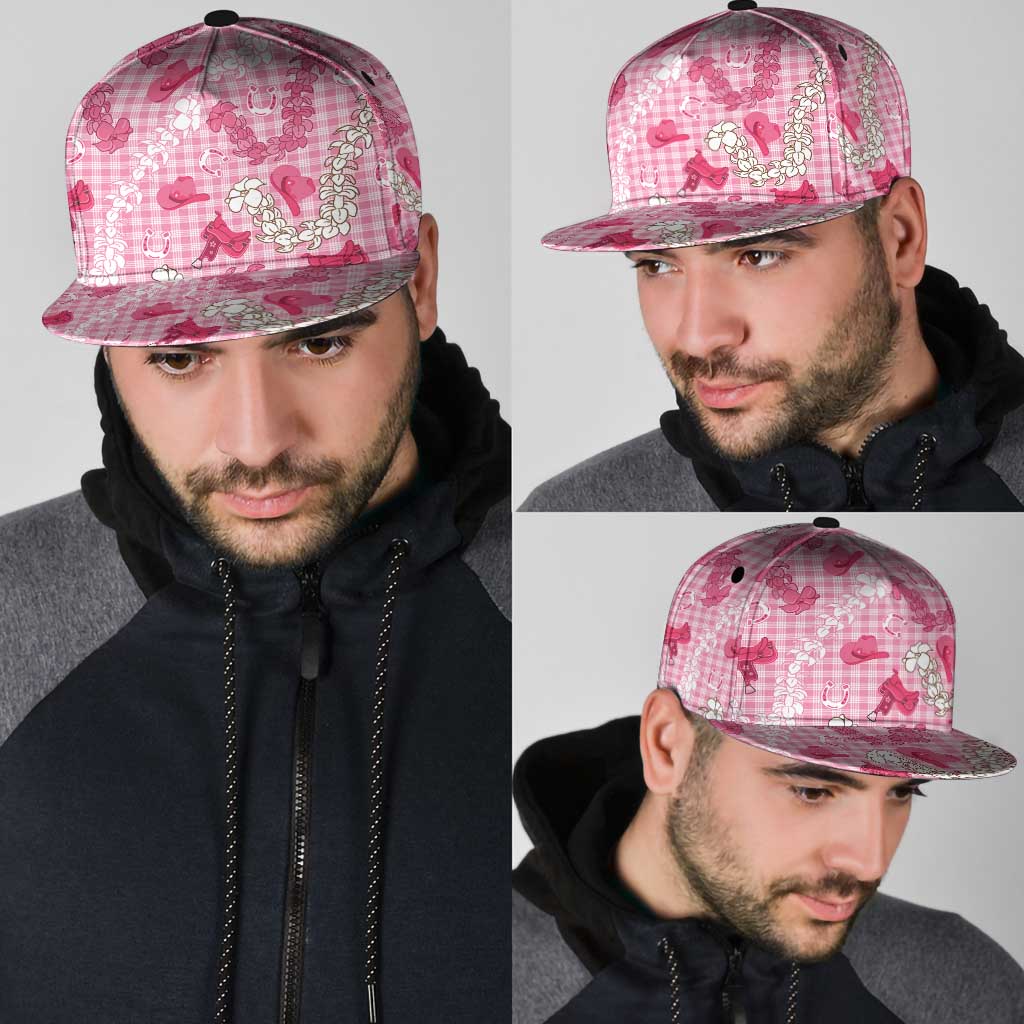 Paniolo Palaka Hawaiian Cowgirl Snapback Cap - Polynesian Pride