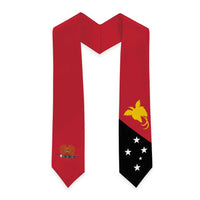 Papua New Guinea Graduation Stole Flag Style LT05 - Polynesian Pride