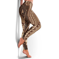 Papua New Guinea Oro Tapa Motif Leggings Classic