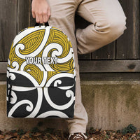 Personalised Kowhai Maori Koru New Zealand Backpack LT14 - Polynesian Pride