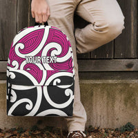Personalised Mawhero Maori Koru New Zealand Backpack LT14 - Polynesian Pride
