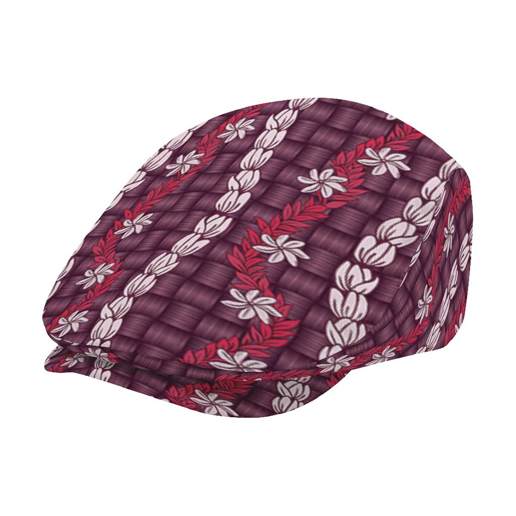 Pikake Maile Tiare Lei Jeff Hat Akala Lauhala Pattern