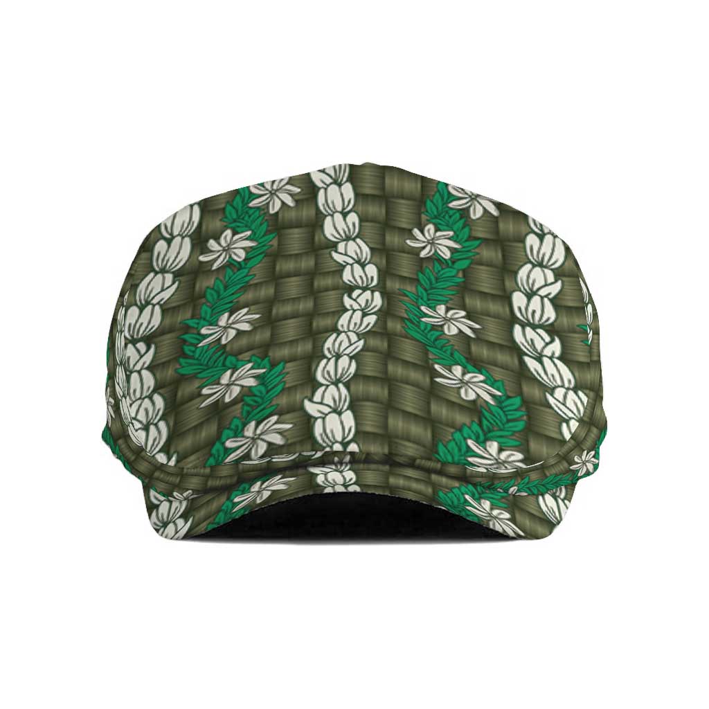 Pikake Maile Tiare Lei Jeff Hat Omaomao Lauhala Pattern