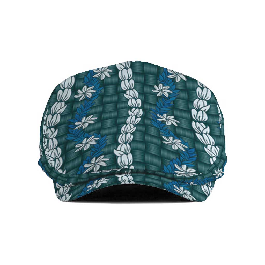Pikake Maile Tiare Lei Jeff Hat Polu Lauhala Pattern