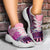 Pink Aotearoa Kowhaiwhai Pattern Chunky Sneakers NZ Maori Quilt Style - Polynesian Pride