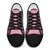 Pink Aotearoa Kowhaiwhai Pattern Low Top Shoes NZ Maori Quilt Style - Polynesian Pride