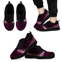 Pink Matariki New Zealand Sneakers Maori Poutama Galaxy Vibes LT14 - Polynesian Pride
