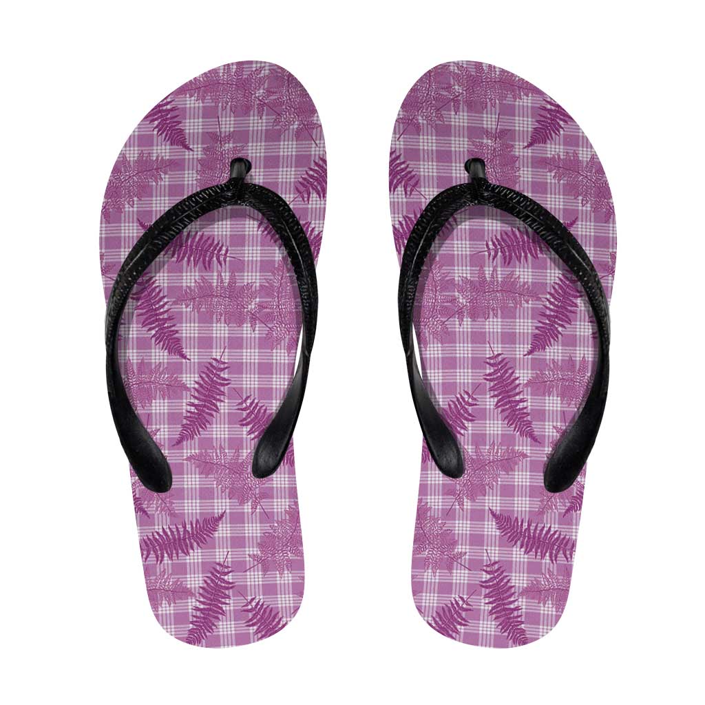 Pink Palaka Hawaii Palapalai Flip Flops Hawaiian Fern LT14 Pink - Polynesian Pride
