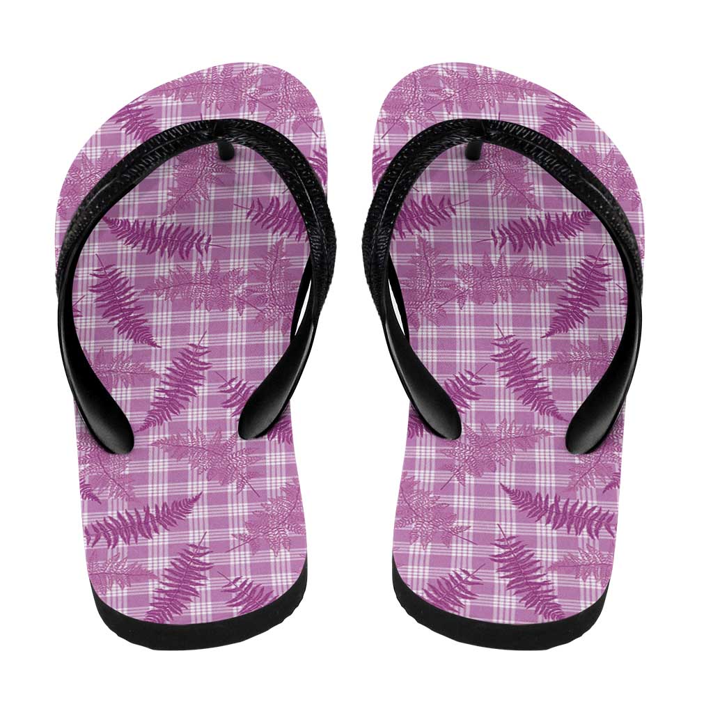 Pink Palaka Hawaii Palapalai Flip Flops Hawaiian Fern LT14 - Polynesian Pride