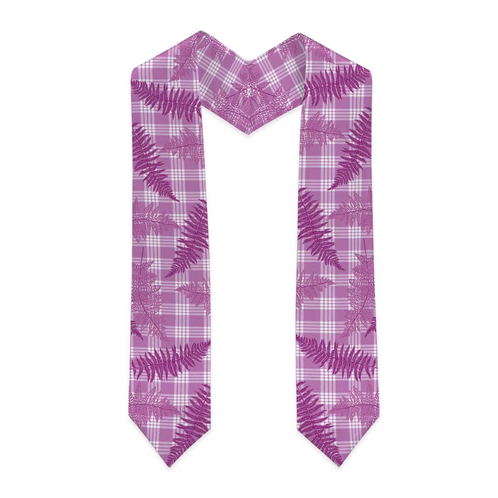 Pink Palaka Hawaii Palapalai Graduation Stole Hawaiian Fern LT14 - Polynesian Pride
