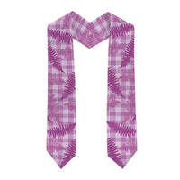 Pink Palaka Hawaii Palapalai Graduation Stole Hawaiian Fern LT14 - Polynesian Pride