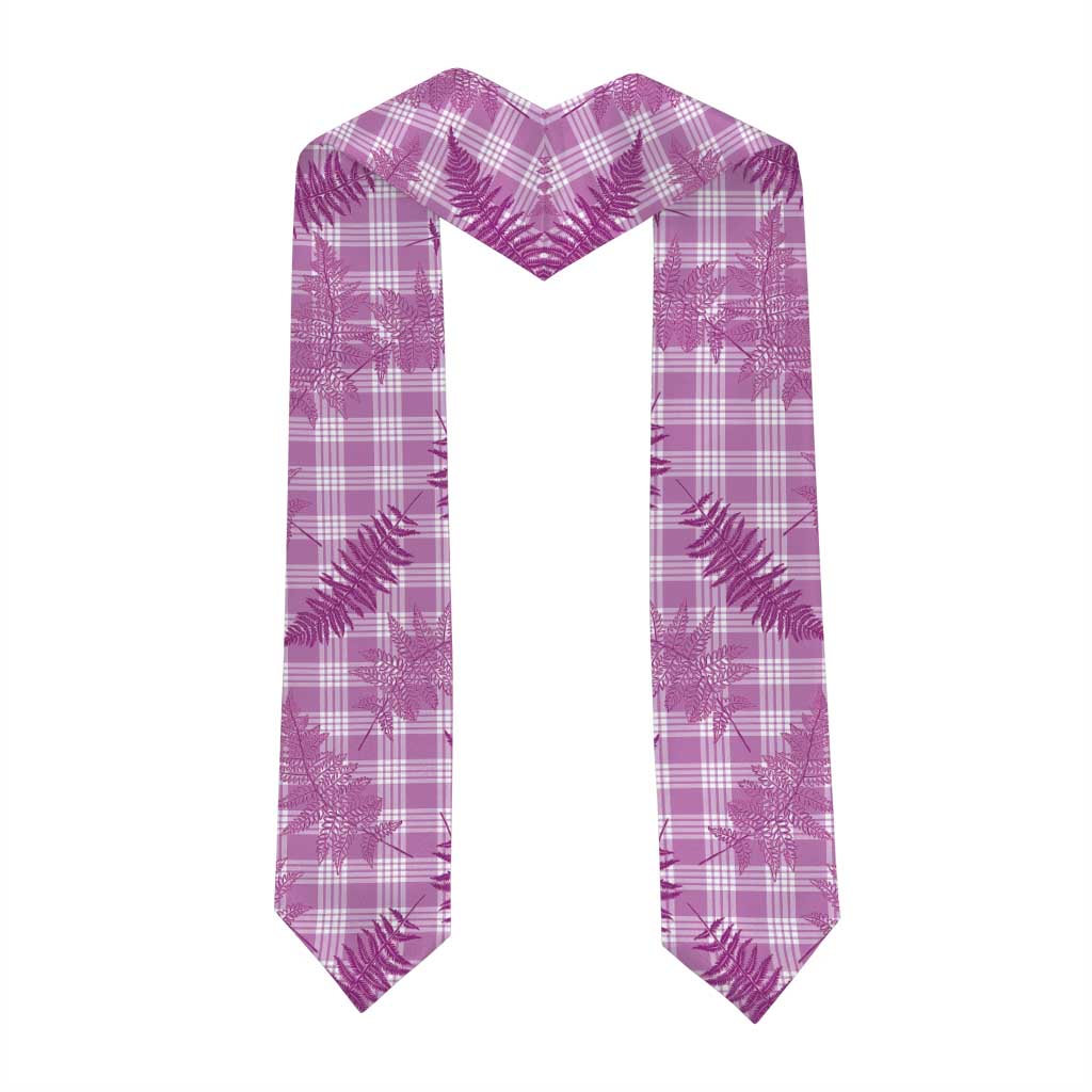 Pink Palaka Hawaii Palapalai Graduation Stole Hawaiian Fern LT14 - Polynesian Pride