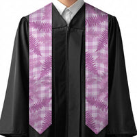Pink Palaka Hawaii Palapalai Graduation Stole Hawaiian Fern LT14 - Polynesian Pride