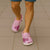 Pink Palaka Japanese Traditional Clogs Shoes Asanoha Seigaiha Sakura Motif - Polynesian Pride