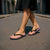 Pink Palaka Japanese Traditional Flip Flops Asanoha Seigaiha Sakura Motif - Polynesian Pride