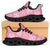 Pink Palaka Quilt Hawaii Clunky Sneakers Traditional Hawaii-plaid Pattern - Polynesian Pride