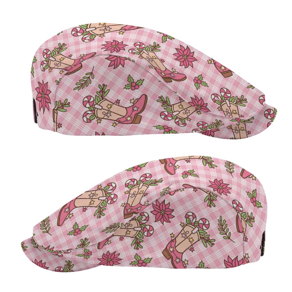 Pink Paniolo Palaka Hawaiian Cowgirl Christmas Jeff Hat - Polynesian Pride