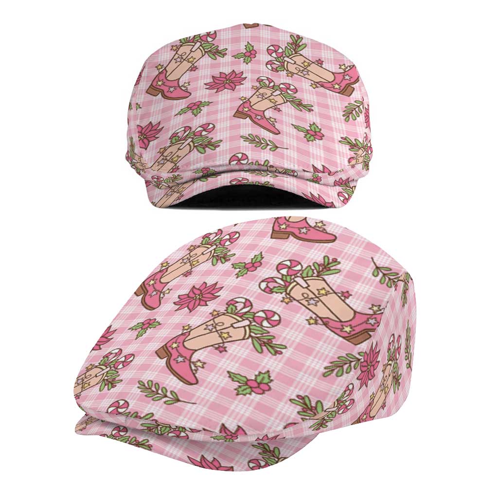 Pink Paniolo Palaka Hawaiian Cowgirl Christmas Jeff Hat - Polynesian Pride