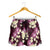 Pink Tropical Hawaii Shorts for Women Seamless Monstera Plumeria Hawaiian Pattern - Polynesian Pride