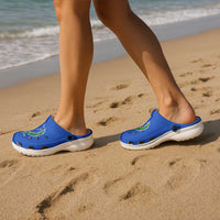 Pohnpei Clogs Shoes Heritage Palette Flag-Inspired - Polynesian Pride