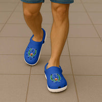 Pohnpei Clogs Shoes Heritage Palette Flag-Inspired - Polynesian Pride