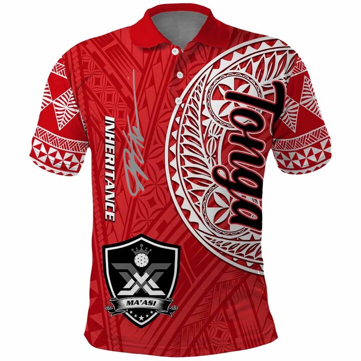 Custom request - TRUST GOD - 29/10/25 - Red Polo Shirt - LT9