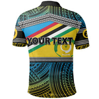 Custom Torba Province Polo Shirt Of Vanuatu Polynesian Patterns LT6 - Polynesian Pride