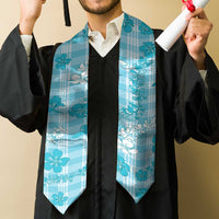Polu Aloha Hawaii Graduation Stole Plumeria Lei With Palaka Motif LT14 - Polynesian Pride