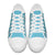 Polu Aloha Hawaii Low Top Shoes Plumeria Lei With Palaka Motif - Polynesian Pride