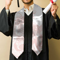 Polynesian Tribal Plumeria Lotu Tamaiti Graduation Stole Pastel Blush LT9 - Polynesian Pride