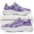 Poni Aloha Hawaii Chunky Sneakers Plumeria Lei With Palaka Motif - Polynesian Pride